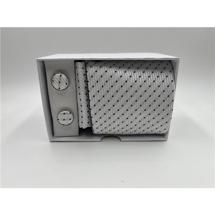 BOX CRAVATTA+PAPILLON BIANCO